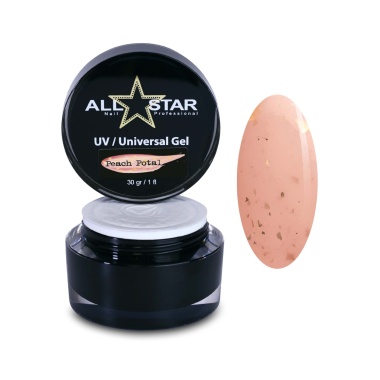 All Star Гель скульптурный UV-Universal Gel Potal, Peach, 30 гр купить