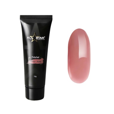 All Star PolyGel Cover, Pink тёмно-розовый, 15 гр купить