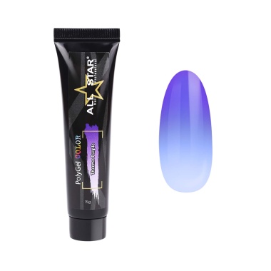 All Star Полигель с термоэффектом PolyGel Thermo, Purple фиолетовый, 15 гр купить