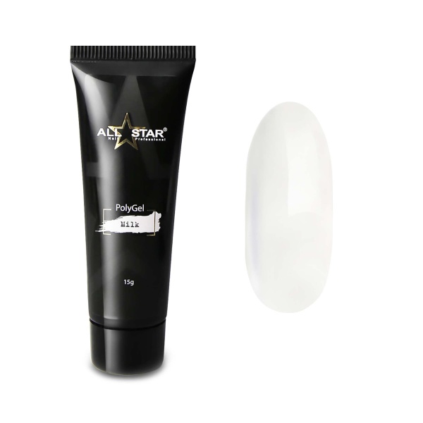 All Star Полигель Polygel, Milk молочный, 15 гр купить