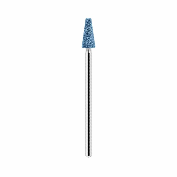 Irisk Professional Фреза корундовая, конус усеченный, диаметр 5 мм, длина 10 мм, 03 Синяя, средняя купить