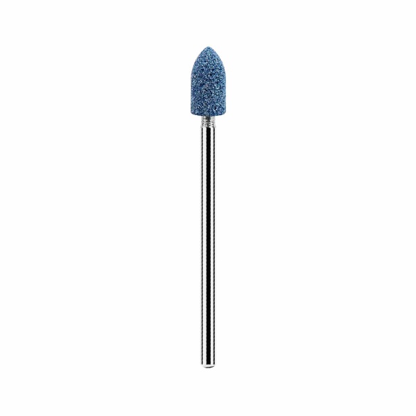 Irisk Professional Фреза педикюрная корундовая, пулевидная, диаметр 5 мм, длина 10 мм, 03 Синяя, средняя купить