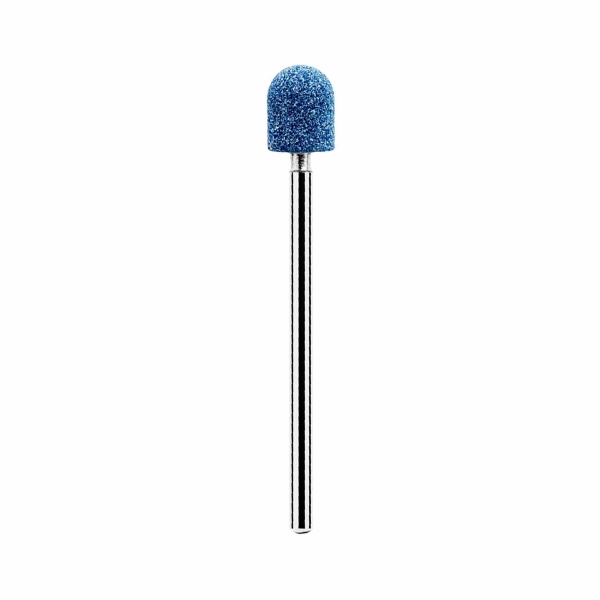 Irisk Professional Фреза педикюрная корундовая, цилиндр скругленный, диаметр 7 мм, длина 9 мм, 03 Синяя, средняя купить