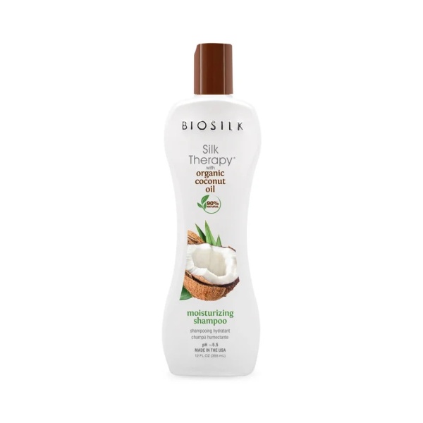 BioSilk Шампунь для волос Organic Coconut Oil Moisturizing, 355 мл купить