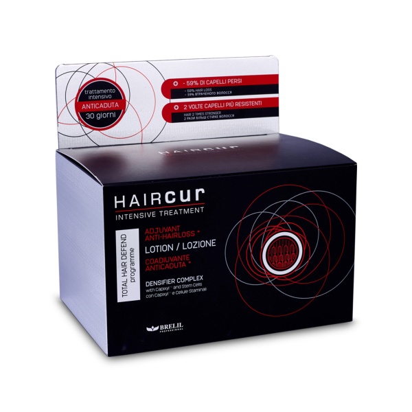 Brelil Professional Лосьон против выпадения волос со стволовыми клетками и капиксилом Adjuvant Anti-Hairloss Lotion, 10 х 6 мл купить