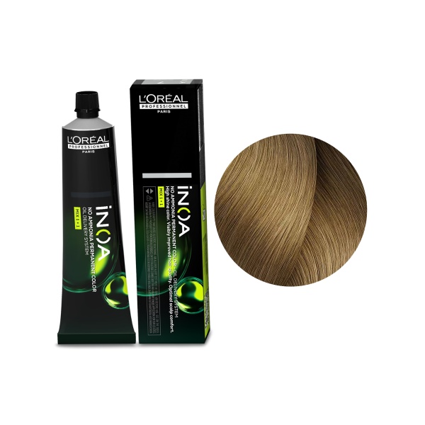 L'Оreаl Prоfessiоnnel Перманентный краситель Inoa III, 8.3, 60 гр купить