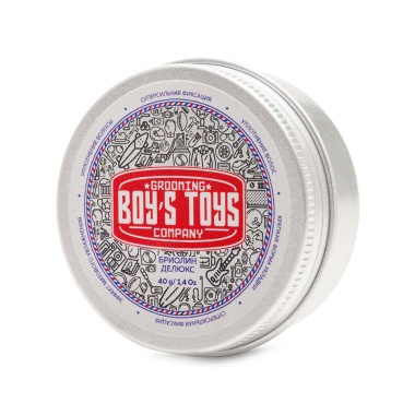 Boy's Toys Бриолин для укладки волос сверх сильной фиксации со средним уровнем блеска Deluxe, 40 мл купить