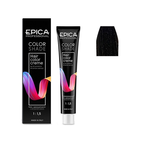 Epica Professional Крем-краска Colorshade, 4.18 шатен пепельно-жемчужный, 100 мл купить