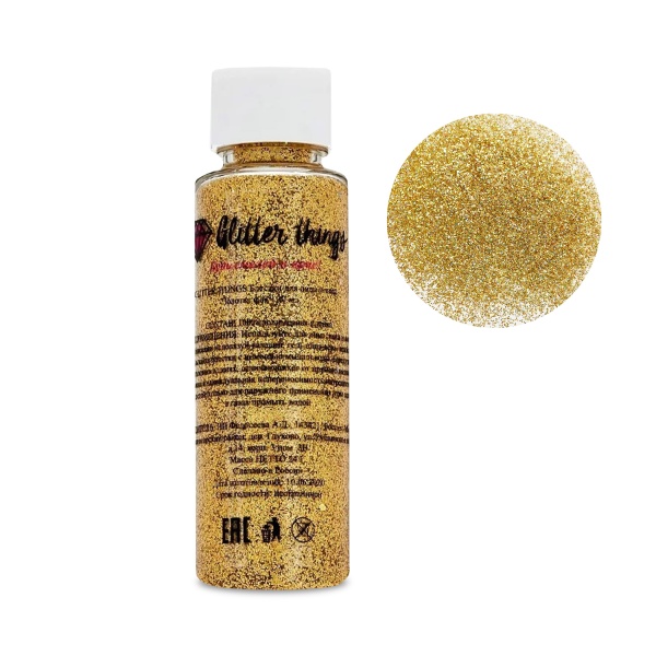 Glitter Things Блестки для лица и тела, Золотая фея, 30 мл купить