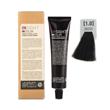 Insight Professional Перманентный краситель Incolor, 1.0 черный Natural Black, 100 мл купить