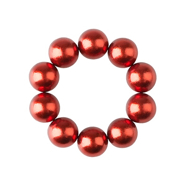 Irisk Professional Набор магнитных шариков для дизайна гель-лаком Кошачий глаз, 05 Красные, 10 шт купить