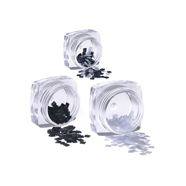 Irisk Professional Квадратики пластиковые в баночке, черные и белые купить
