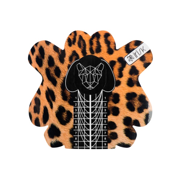 Irisk Professional Формы для наращивания Сафари, 06 Леопард, 100 шт купить