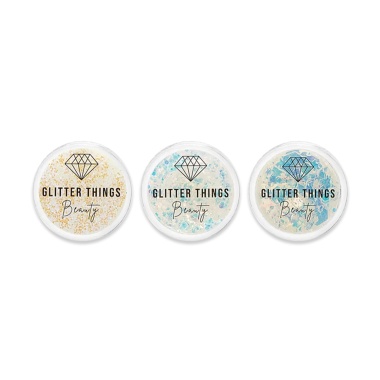 Glitter Things Набор №3: Гель-блестки для лица, тела и волос, 3 шт купить