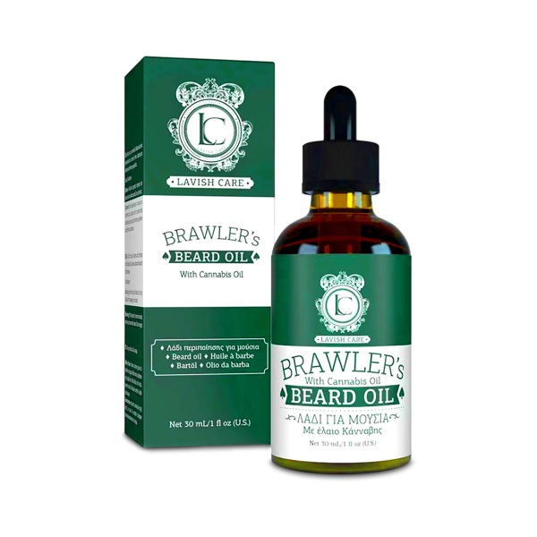 Lavish Care Barber Масло для бороды Brawler's Oil, Cannabis, 30 мл купить