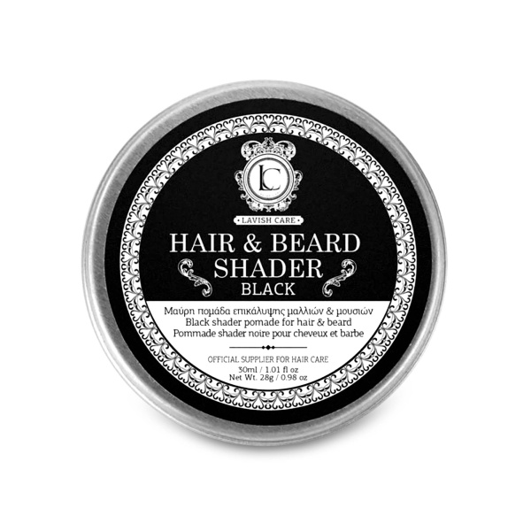 Lavish Care Помада для волос и бороды Beard & Hair Shader Pomade, черная Black, 30 мл купить