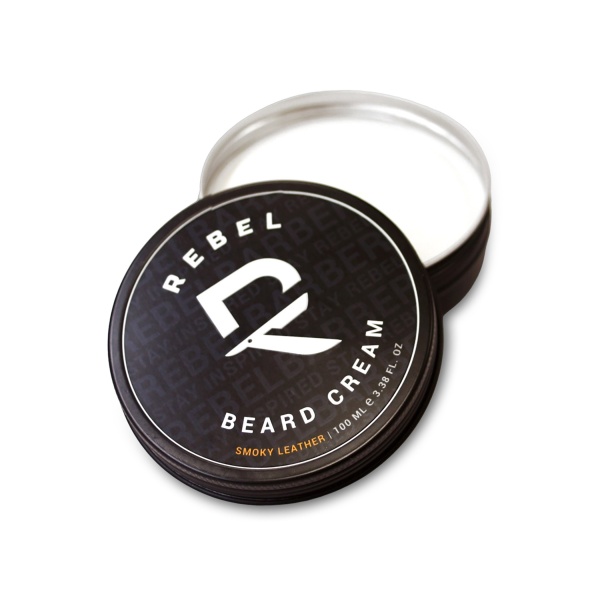 Rebel Barber Премиальный крем для бороды и усов Smoky Leather, 100 мл купить