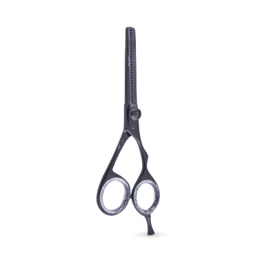 Jacks Beauty Ножницы филировочные с лапкой, черные, 14 см, 5.5" купить