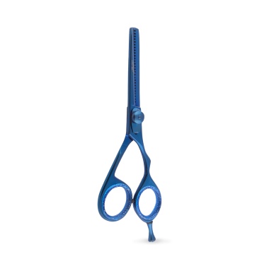 Jacks Beauty Ножницы филировочные с лапкой, синие, 14 см, 5.5" купить
