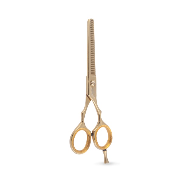 Jacks Beauty Ножницы филировочные с лапкой, золото, 14 см, 5.5" купить