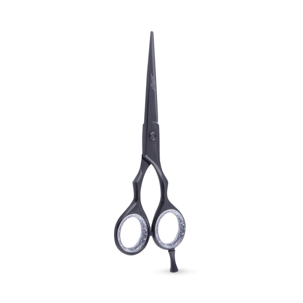 Jacks Beauty Ножницы для стрижки с лапкой, черные, 14 см, 5.5" купить