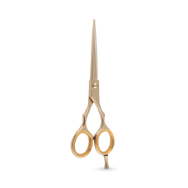Jacks Beauty Ножницы для стрижки с лапкой, золото, 14 см, 5.5" купить