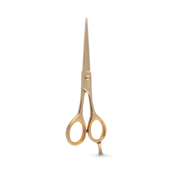 Jacks Beauty Ножницы для стрижки с лапкой, золото , 14 см, 5.5" купить
