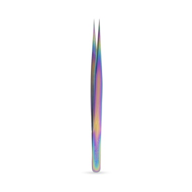 Jacks Beauty Пинцет для наращивания ресниц, прямой, мультицвет, 12 см купить