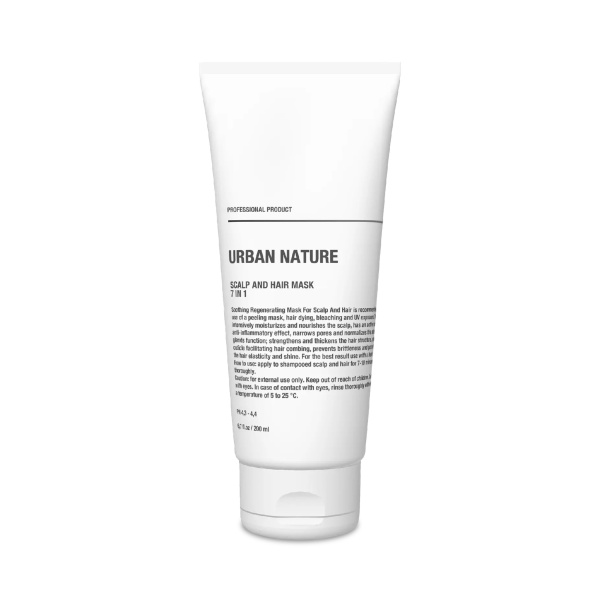 Urban Nature Маска для кожи головы и волос Scalp and Hair Mask 7 In 1, 200 мл купить