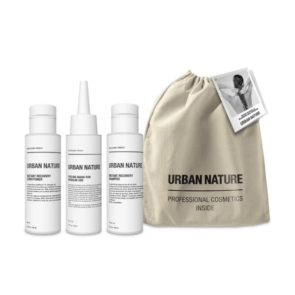 Urban Nature Набор для волос Мгновенное восстановление Un_Instant Recovery Kit купить