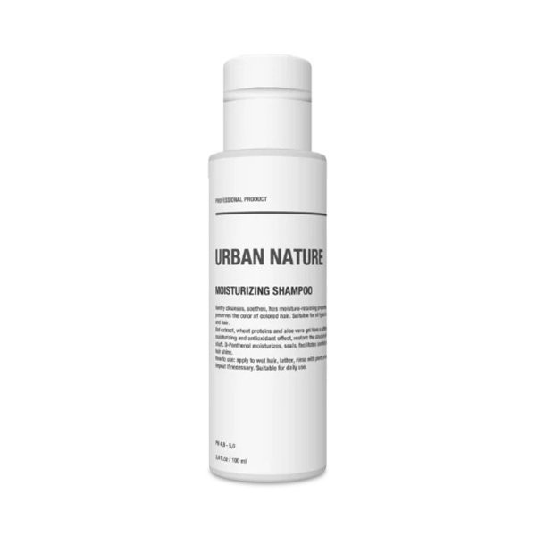 Urban Nature Шaмпунь увлажняющий для нормальной кожи головы Moisturizing Shampoo, 100 мл купить