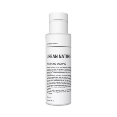 Urban Nature Шампунь балансирующий для жирной кожи головы Balancing Shampoo, 100 мл купить
