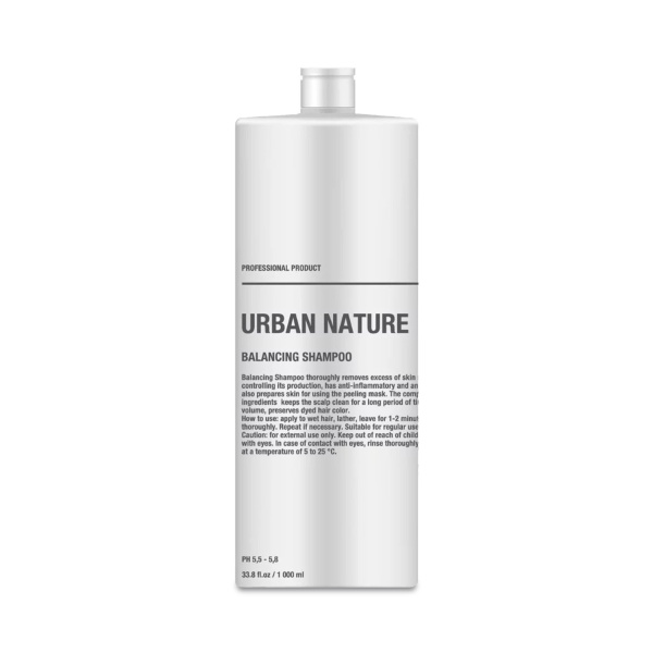 Urban Nature Шампунь балансирующий для жирной кожи головы Balancing Shampoo, 1000 мл купить
