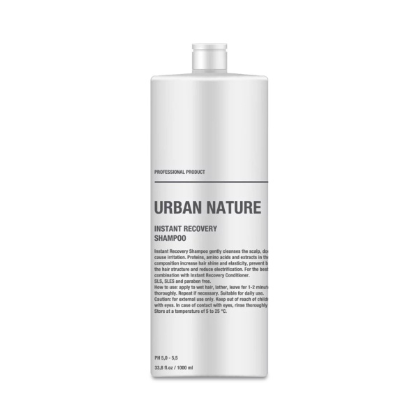 Urban Nature Шампунь Мгновенное восстановление Instant Recovery Shampoo, 1000 мл купить