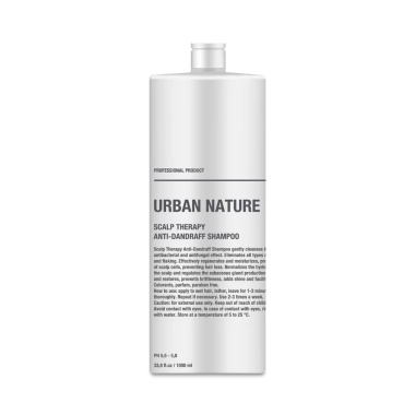 Urban Nature Шампунь против перхоти с терапевтическим эффектом Scalp Therapy Anti-Dandruff Shampoo, 1000 мл купить