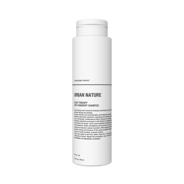 Urban Nature Шампунь против перхоти с терапевтическим эффектом Scalp Therapy Anti-Dandruff Shampoo, 500 мл купить