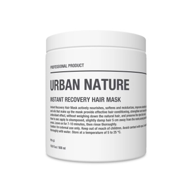 Urban Nature Маска для волос Мгновенное восстановление Instant Recovery Hair Mask, 500 мл купить