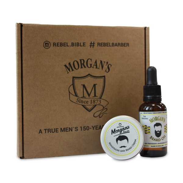 Morgan's Набор: масло для бороды + крем для бороды и усов, 2 x 30 мл купить