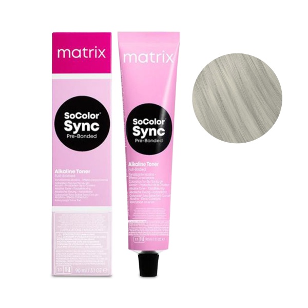 Маtrix Крем-краска для волос SоCоlоr Sync Рrе-Воndеd, 10NV очень-очень светлый блондин натуральный перламутровый, 90 мл купить