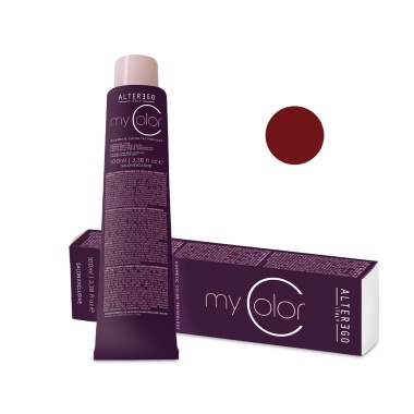 AlterEgo Перманентный краситель без аммиака My Color, 6/6 Темный блонд красный, 100 мл купить