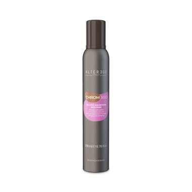 AlterEgo Мусс для нейтрализации желтых оттенков Chromego Silver Mousse, 200 мл купить