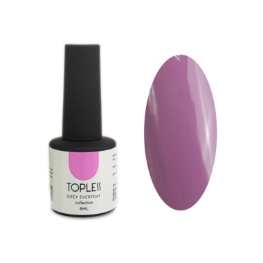 Topless Гель-лак Grey Everyday, 01, 8 мл купить