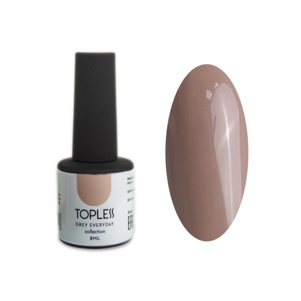 Topless Гель-лак Grey Everyday, 02, 8 мл купить