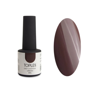 Topless Гель-лак Grey Everyday, 08, 8 мл купить