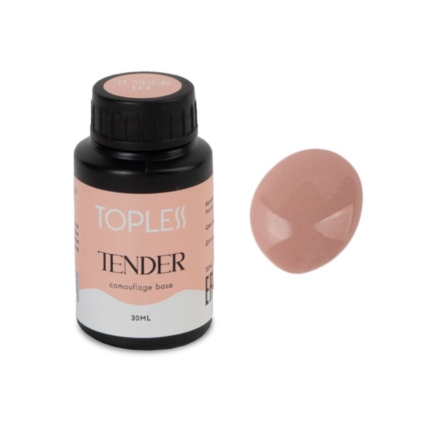 Topless Камуфлирующая база, 04 Tender, 30 мл купить