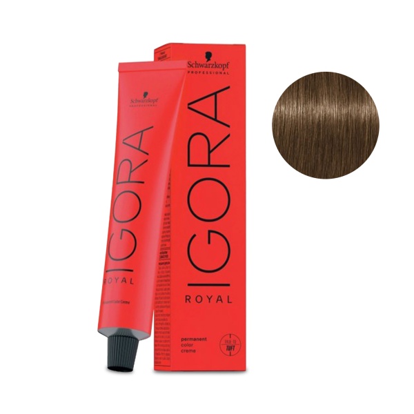 Schwarzkopf Professional Краска для волос без аммиака Igora Royal, 7-42 Средний русый бежевый пепельный, 60 мл купить