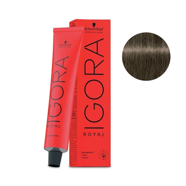 Schwarzkopf Professional Краска для волос Igora Royal, 7-24 Средний русый пепельный бежевый, 60 мл купить