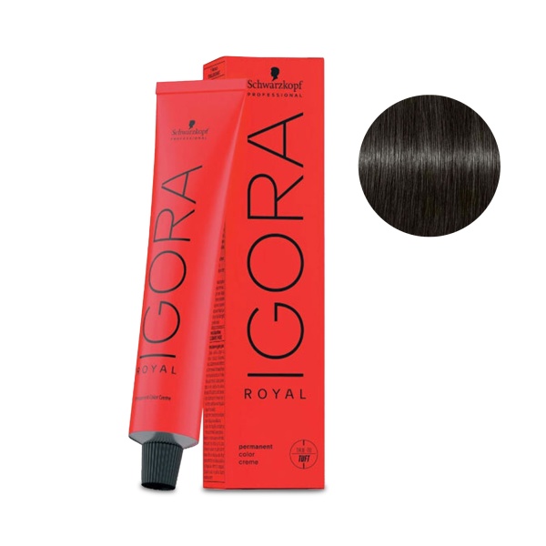 Schwarzkopf Professional Краска для волос Igora Royal, 5-21 Светлый коричневый пепельный сандрэ, 60 мл купить
