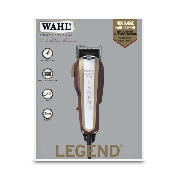 Wahl Машинка для стрижки сетевая Corded Clipper Legend, бордовая купить