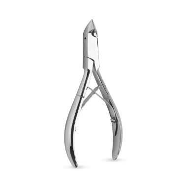 Silver Star Кусачки для кутикулы, блестящие, классическая форма, сэндвич, 7 мм купить